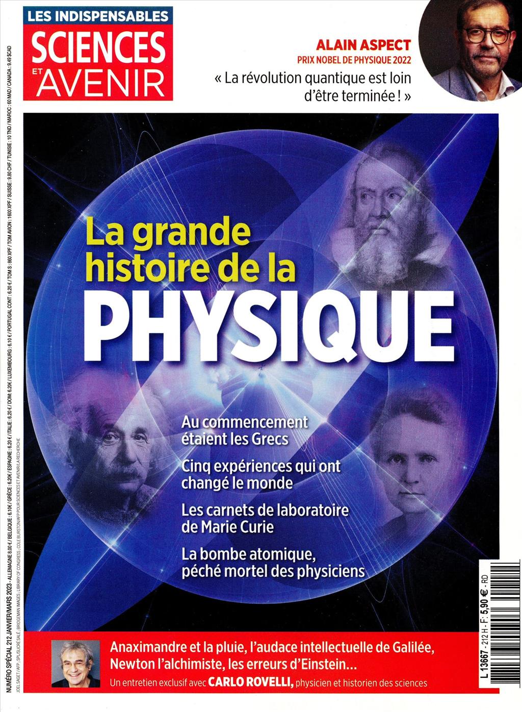 Catalogue Produits 13667 INDISPENSABLES DE SCIENCES HS 212