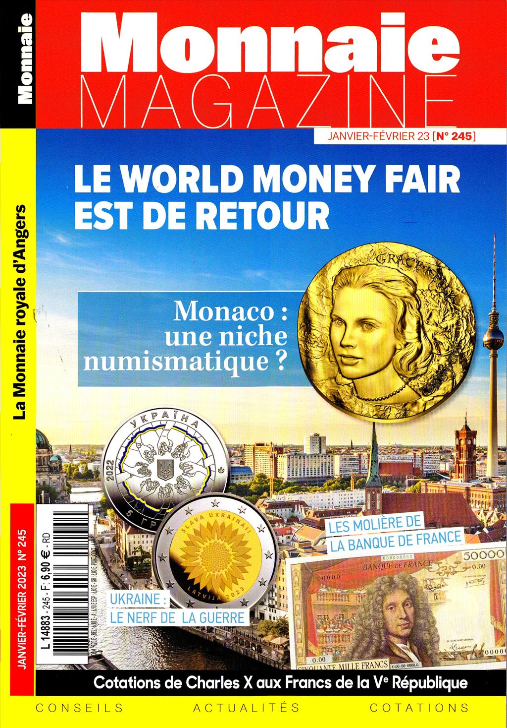 Les Editions de la Monnaie, vos magazines spécialisés numismatique