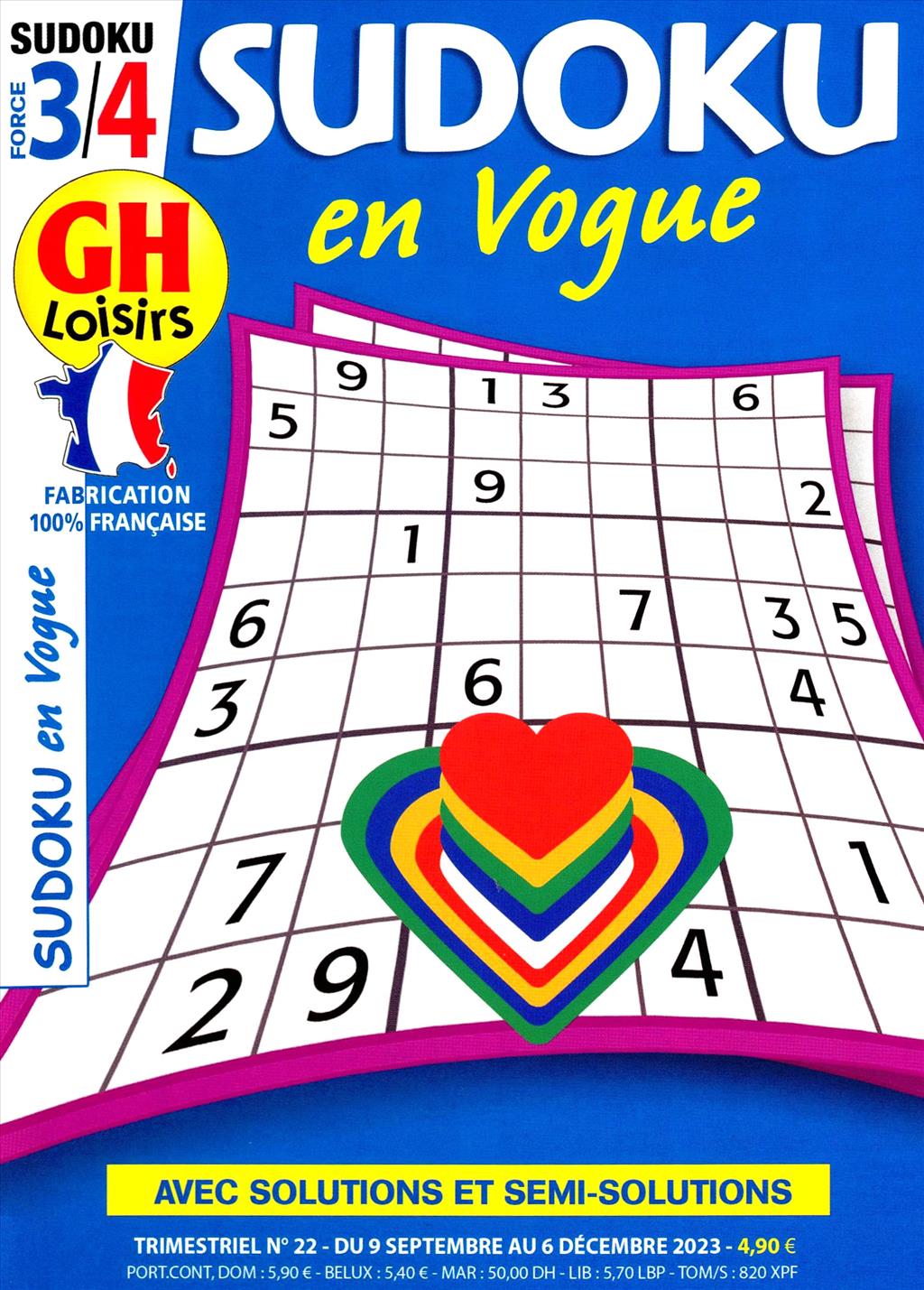 Faisons le tour du monde ensemble ! 240 grilles Sudoku originales