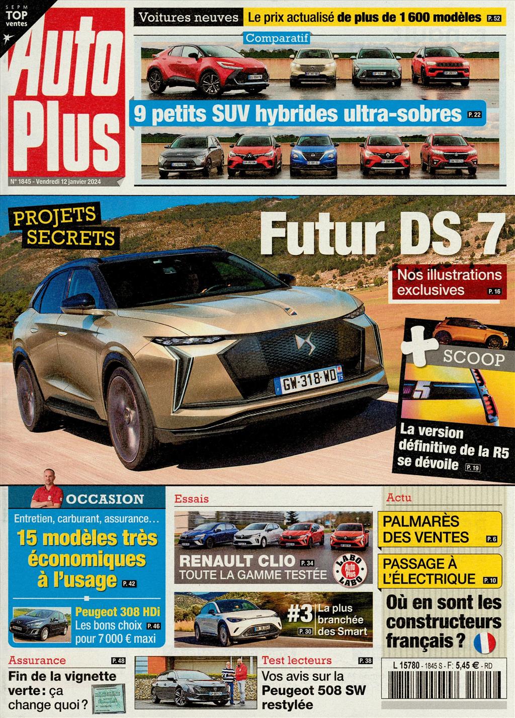 Catalogue Produits 15780 AUTO PLUS & AUTO P. CROSSOVER 1845